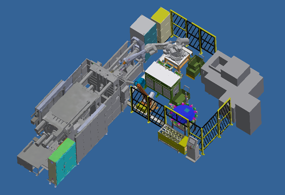 Layout of Semi-Solid Equipment On Site